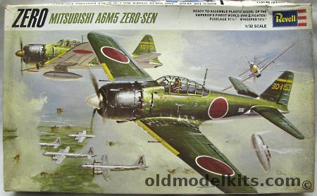 Revell 1/32 Mitsubishi A6M5 Zero-Sen, H265-250 plastic model kit